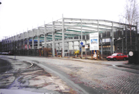 Neubau HFW-Halle (Rohbau Stahlkonstruktion)…